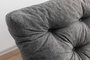 Atelier Del Sofa Saki - Sofá cama de 3 plazas, Gris claro